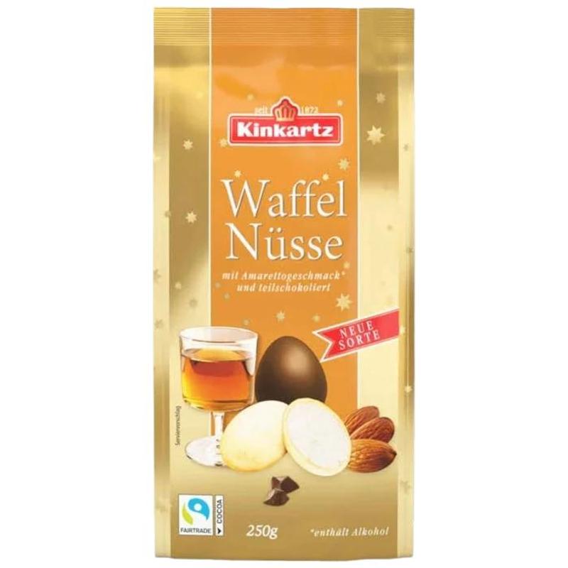 Image of Kinkartz Waffle Nuts Amaretto Whole Milk 250g