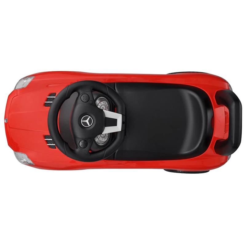 Pedalauto met opbergruimte onder de zitting, 66,2 x 28,7 x 38,4 cm, Rood