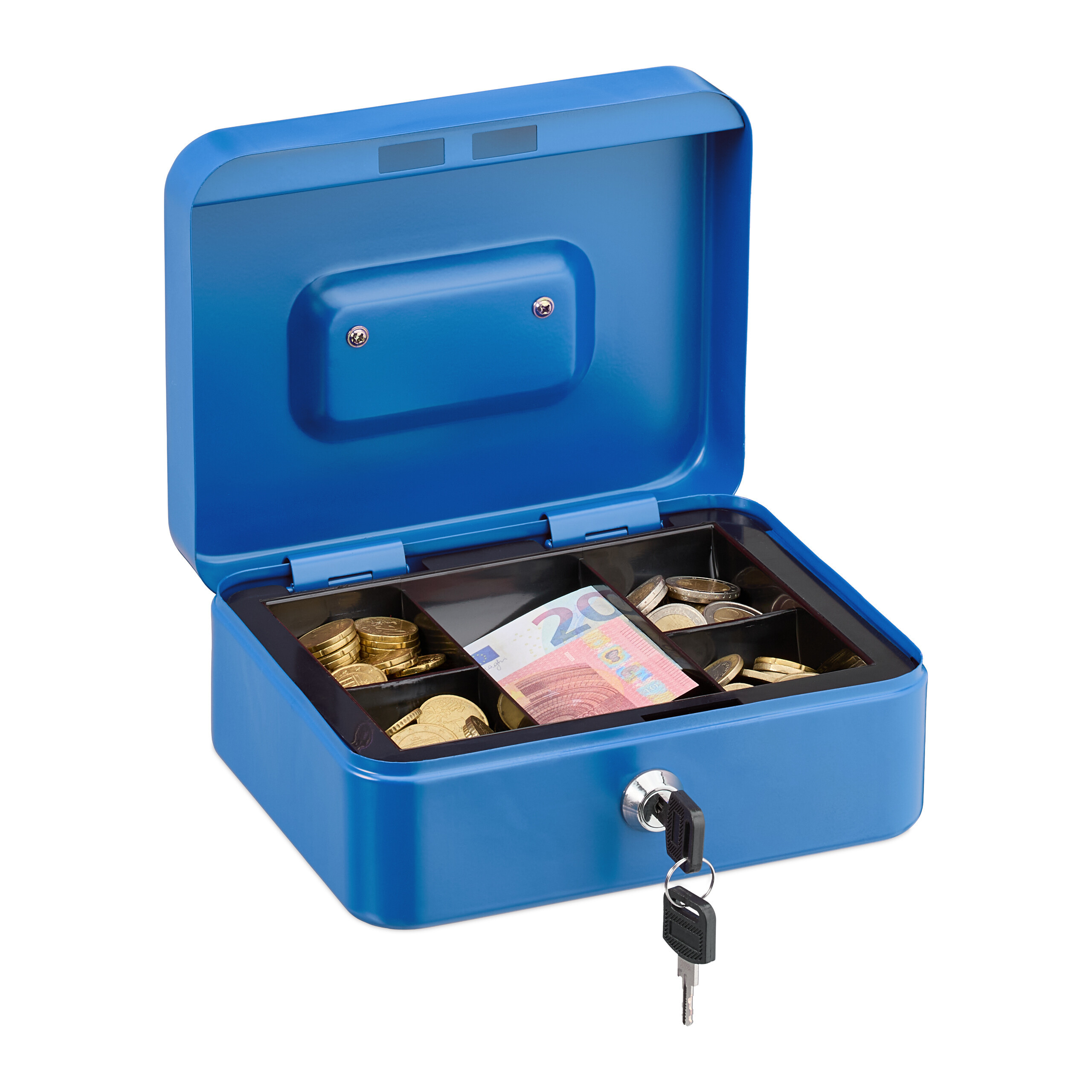 E-shop Geldkassette in Blau
