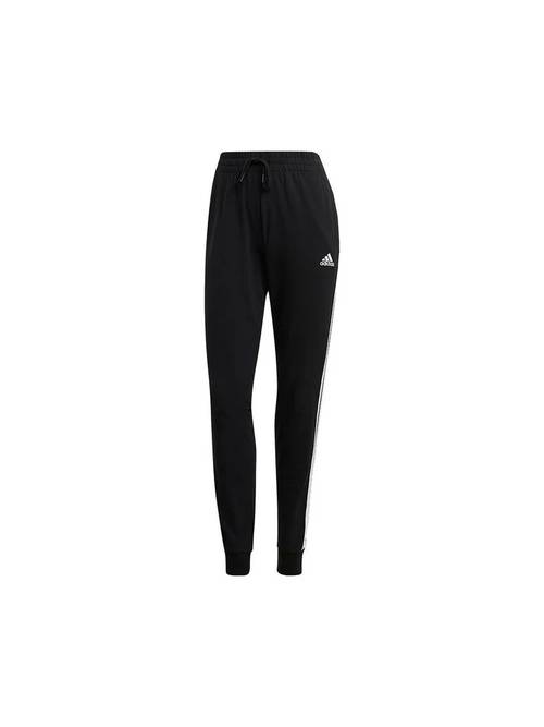 Women S Sports Pants Essentials Single Jersey 3-Stripes Pants Black - Material: - Size Variants: S - of with Women S 3-Stripe Single Jersey Training Pants. A Model for Training, Activity, And Everyday Wear, Focusing on , of Movement, Practical Details, Material , Easy Pairing with Sportswear, And The Character of .