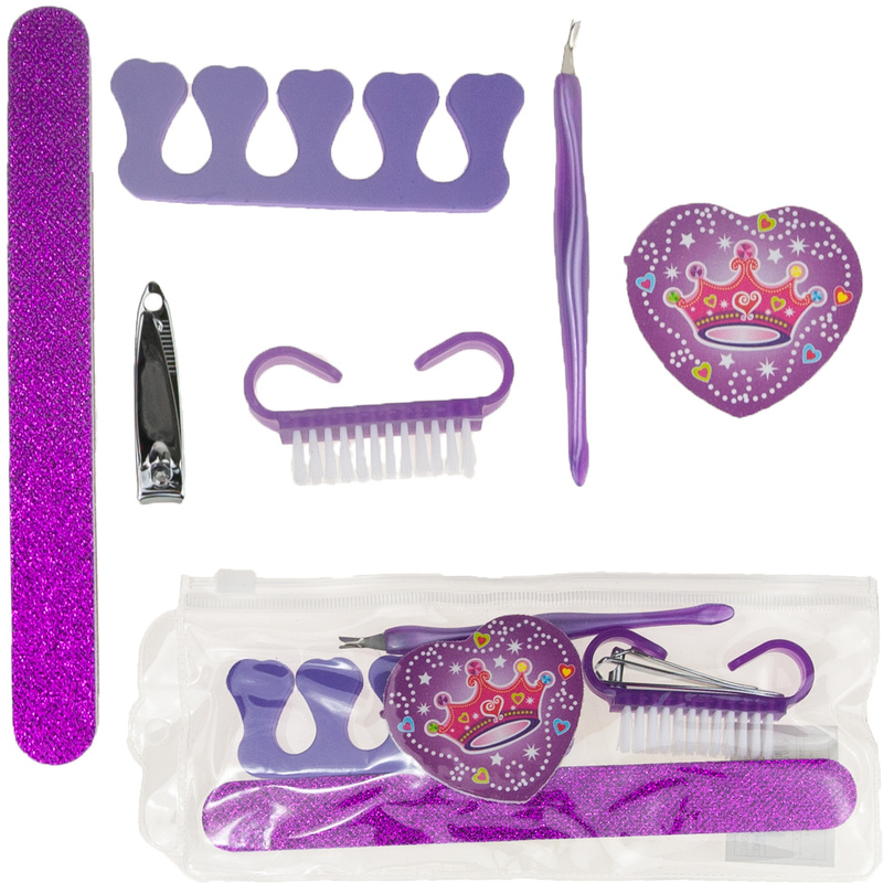 Nail Care Set In Manicure Case