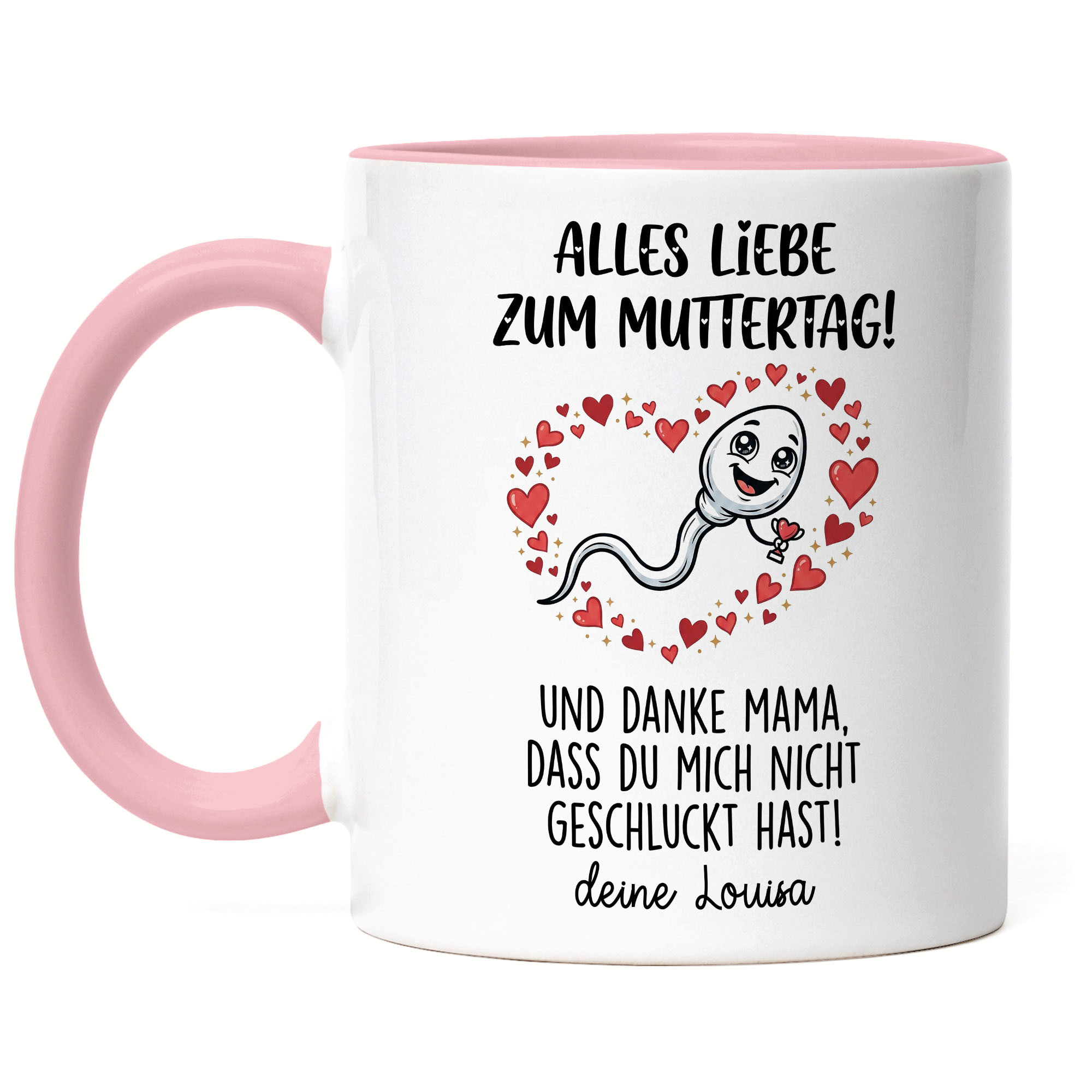 Funny Mother's Day Mug With Humorous Quote For Mom, Personalized, , Women' Mug - White Mug