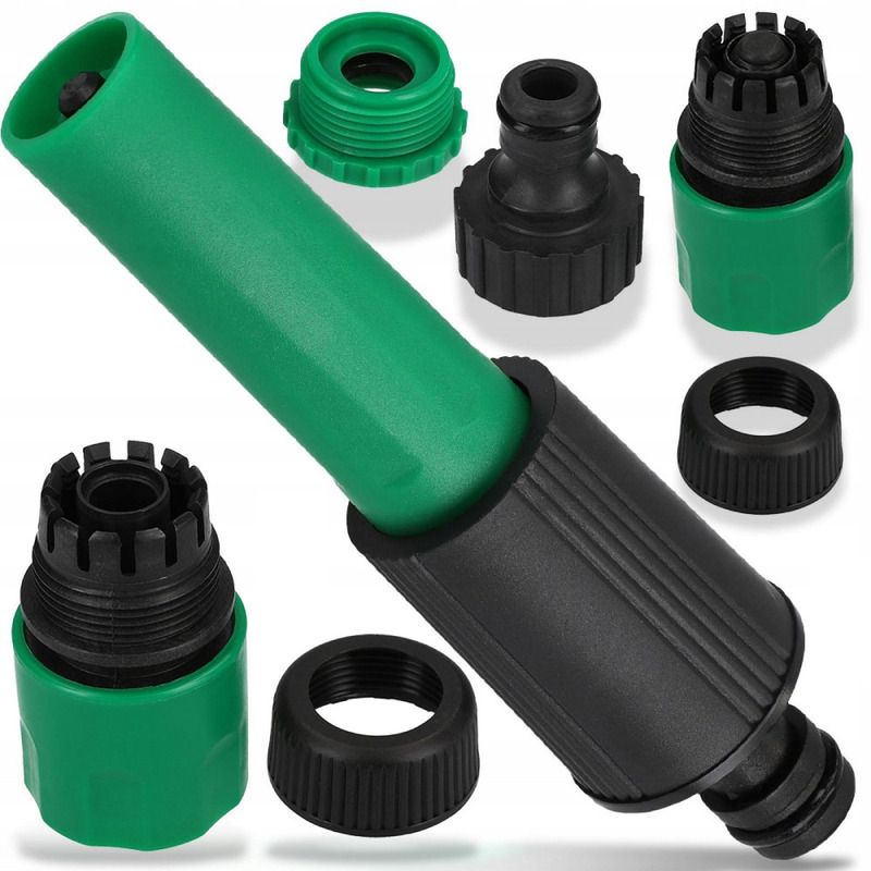 Universal Garden Sprinkler Set For Hose + 3x Quick Connector Adapters