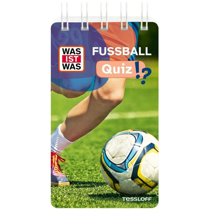 Image of What's What Quiz Football - Tessloff Verlag Ragnar Tessloff Gmbh & Co. Kg - Paperback - What's What Quiz Blocks - 80 Pages - German - 2026 - Tessloff Verlag - Ean 9783788676131