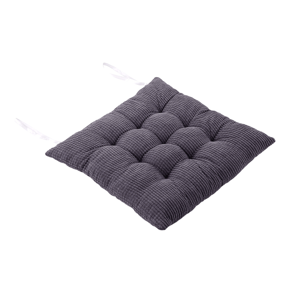 Square Indoor Thick Soft Cushion in Grey