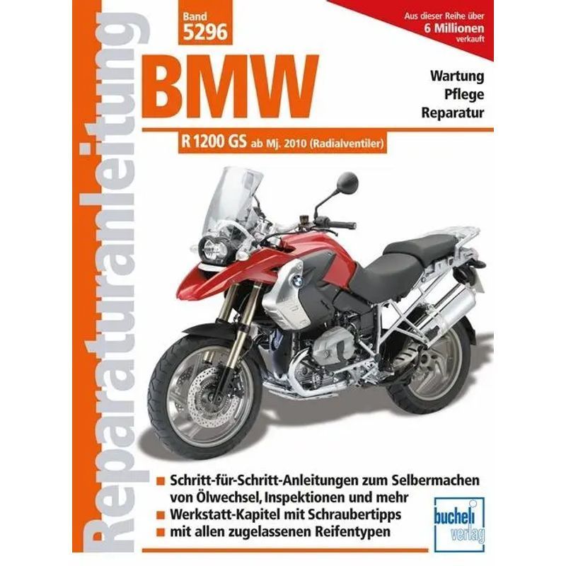 Image of R 1200 Gs From Model Year 2010 - Paperback - Repair Manuals - 176 Pages - German - 2012 - Bucheli Verlags Ag - Ean 9783716821527
