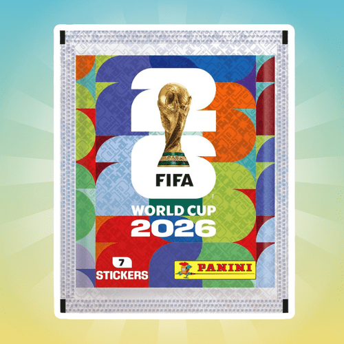 25x panini 2026 random sticker packs 25 sealed bags 175 assorted stickers