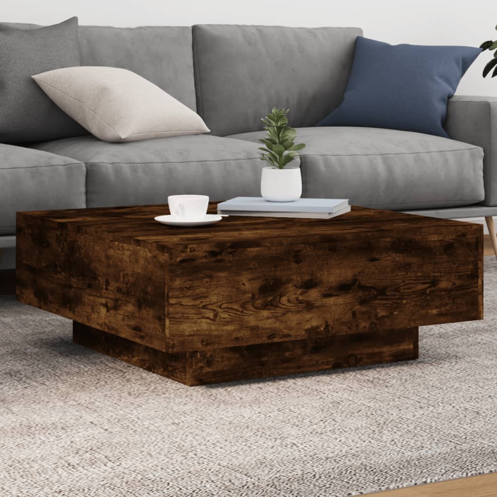 Image of Living Room Coffee Table 80x80x31 Cm Multilayer Wood