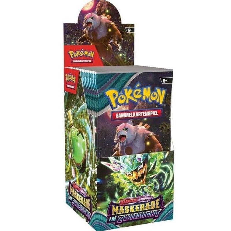 Pokémon & : Masquerade Display With 18 Boosters - German