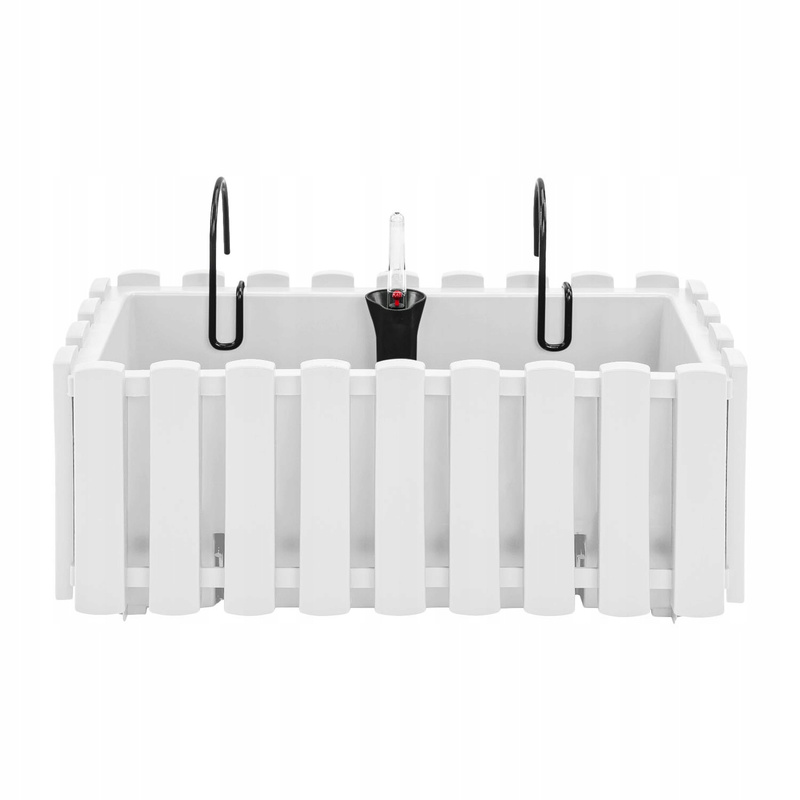 Balcony Pot, Balustrade, Terrace, White