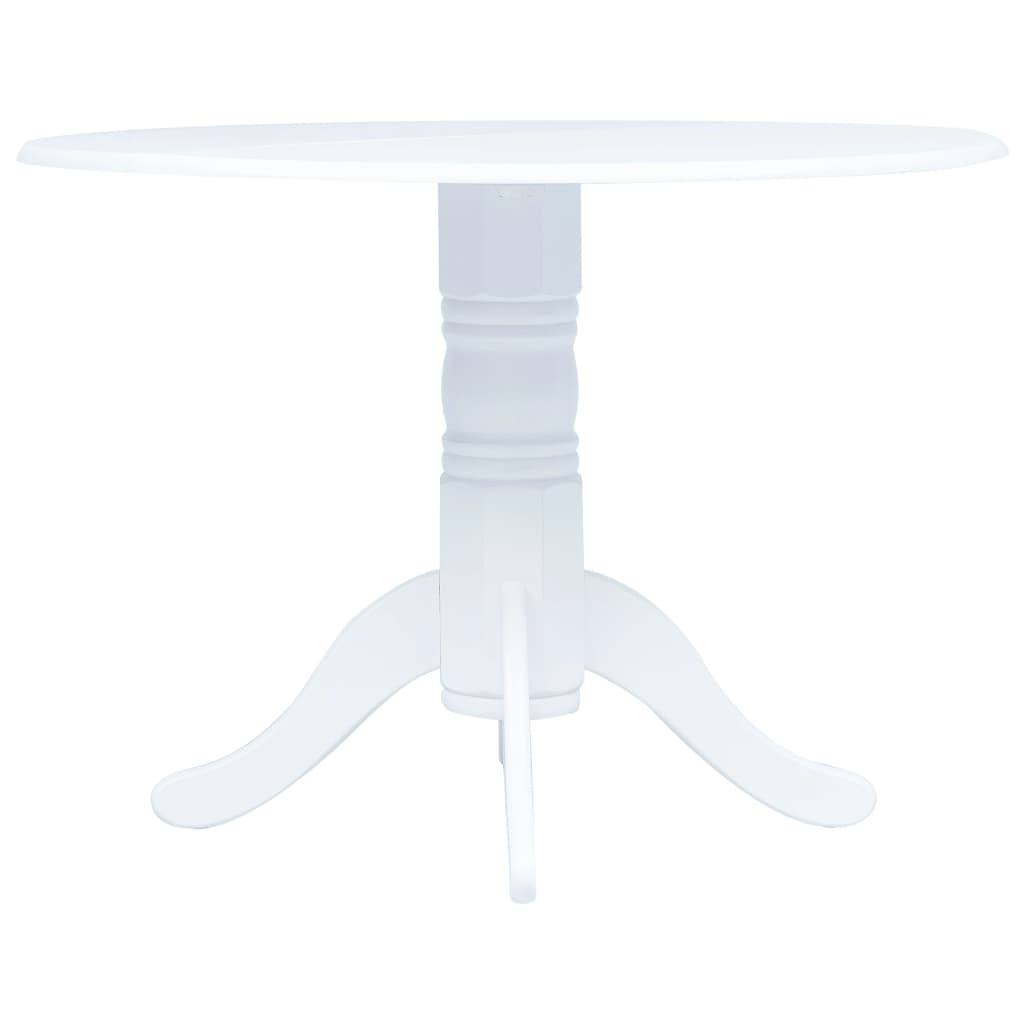 Vidaxl Solid Rubberwood Dining Table 106cm Kitchen Table Dining Room, Multiple Options
