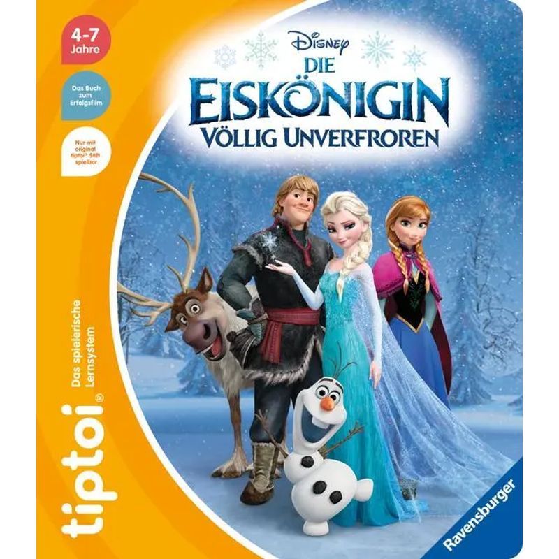 Image of Tiptoi The Ice Queen Completely Uninhibited - Book - Annette Neubauer - Tiptoi - 24 Pp. - German - 2022 - Ravensburger Publishing House - Ean 9783473492688