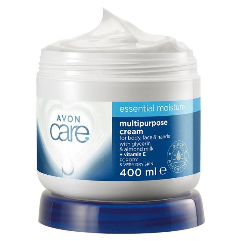 Avon Moisturizing Cream For Face, Hands, And Whole Body With Vitamin E