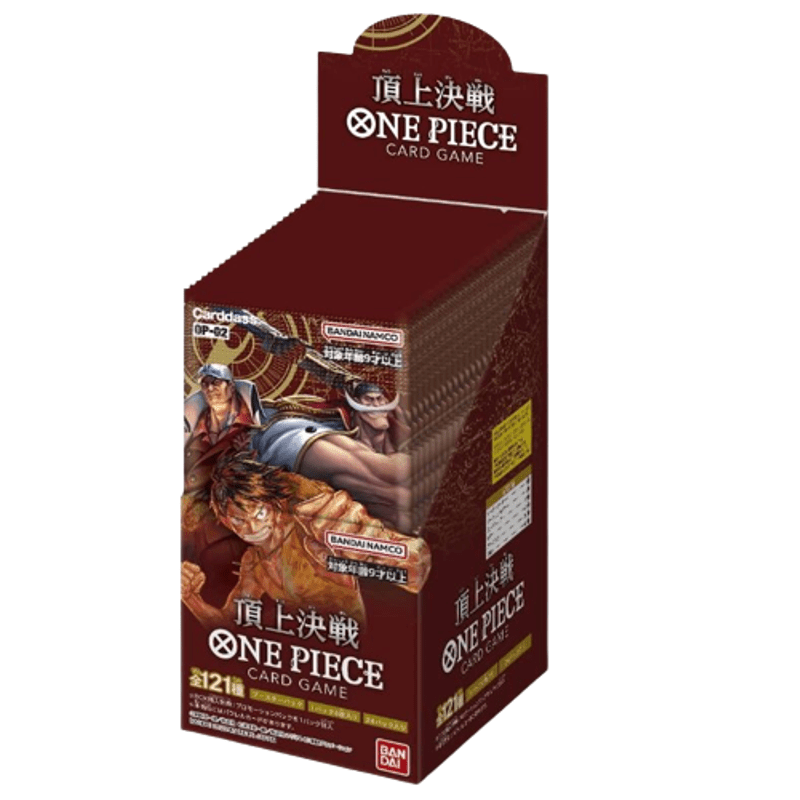 Bandai Op-02 War – 1 Piece Card Box (24 Packs, Korean Version)
