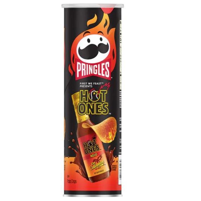 Image of Pringles Hot Ones Red The Spicy Ones 156g