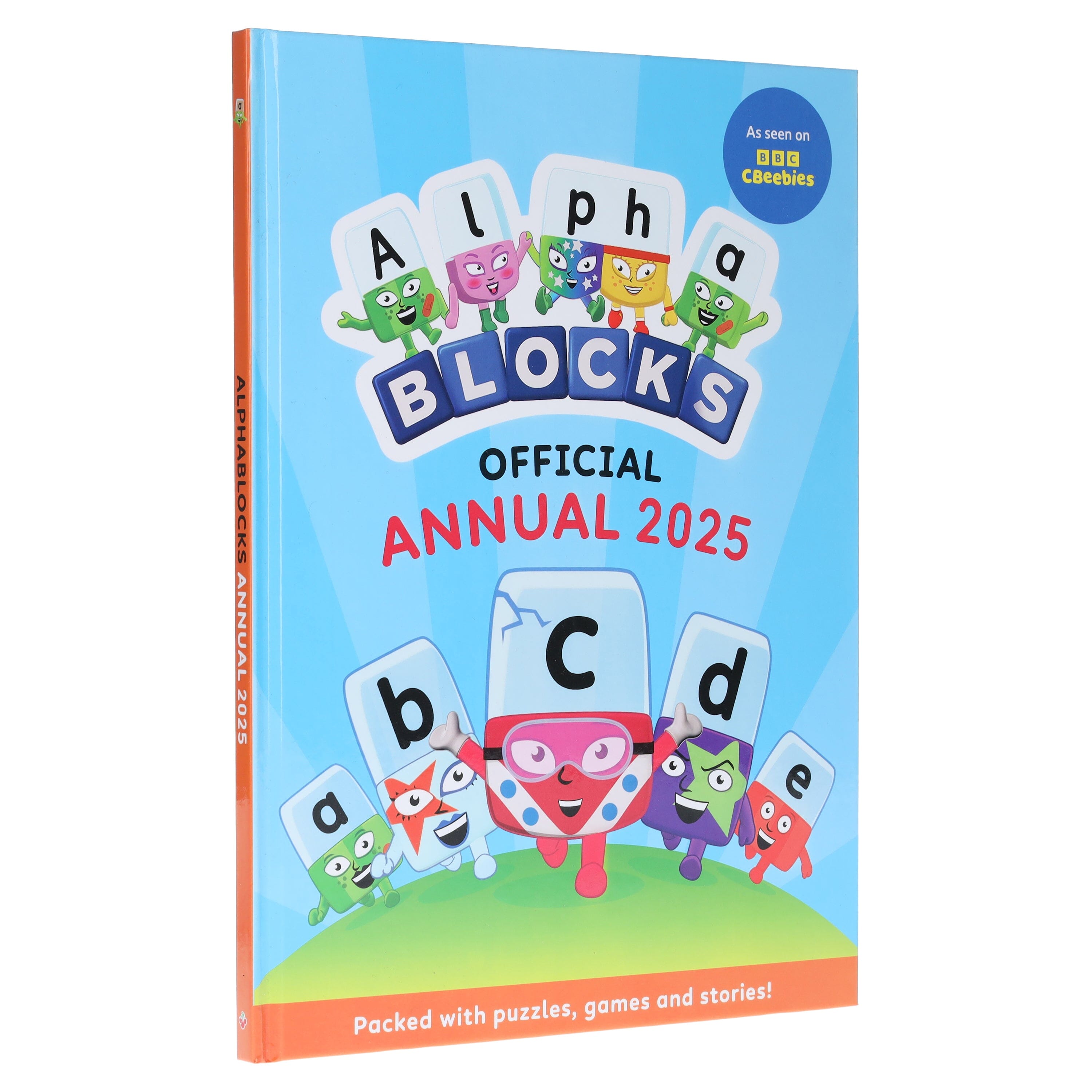 TEMU Alphablocks Annual 2025: By Sweet Cherry Publishing - Ages 3-5 - Hardback