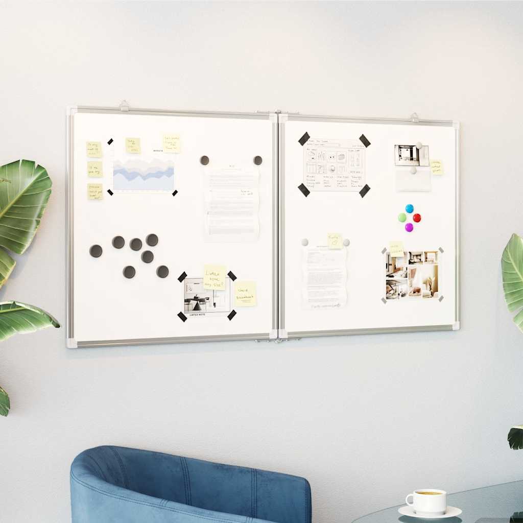 Image of Magnetic Whiteboard, Foldable Magnetic Whiteboards, Dry Erase Magnetic Board, Magnetic Folding Whiteboard, Magnetic Dry Erase Board