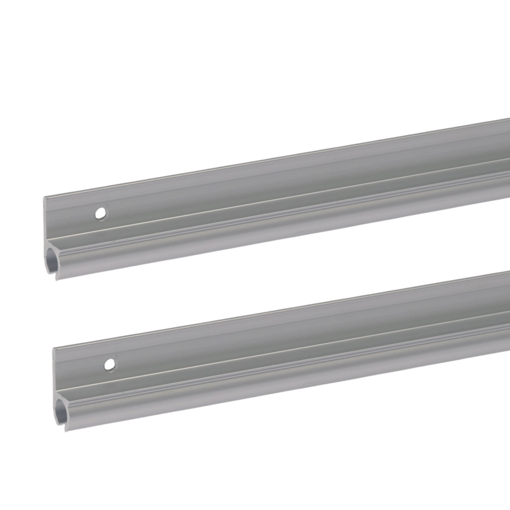 Image of 2pcs Of Rail - Each 1 Meter Awning Strip 0° - Ø9mm (suitable For 6-8mm Awning) Profile Strip For Motorhome Awning Sunshade Skirt Rail Awning Rail