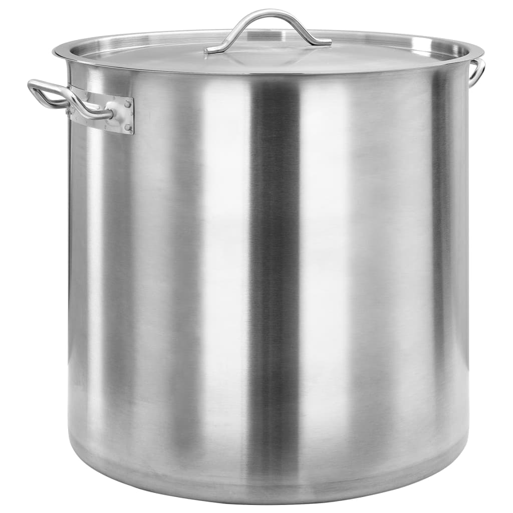 Vidaxl Saucepan With 2 Handles Cooking Pot Universal Pot Induction Pot Spaghetti Pot Induction Pot Gastro 50l 40x40cm Stainless
