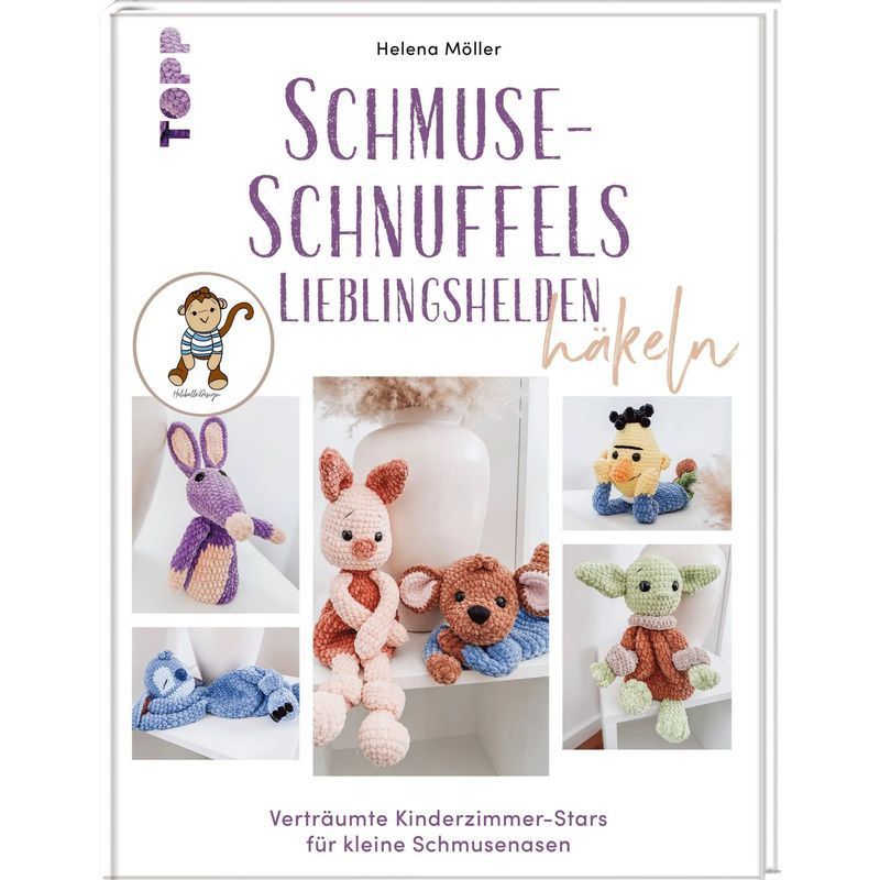 Image of Cuddle Snuggle Favorite Heroes Knit - Book - Dreamy Children's Room Stars For Little Snuggle Noses - Helena Möller - 112 Pages - German - 2026 - Frechverlag Gmbh - Ean 9783735872388