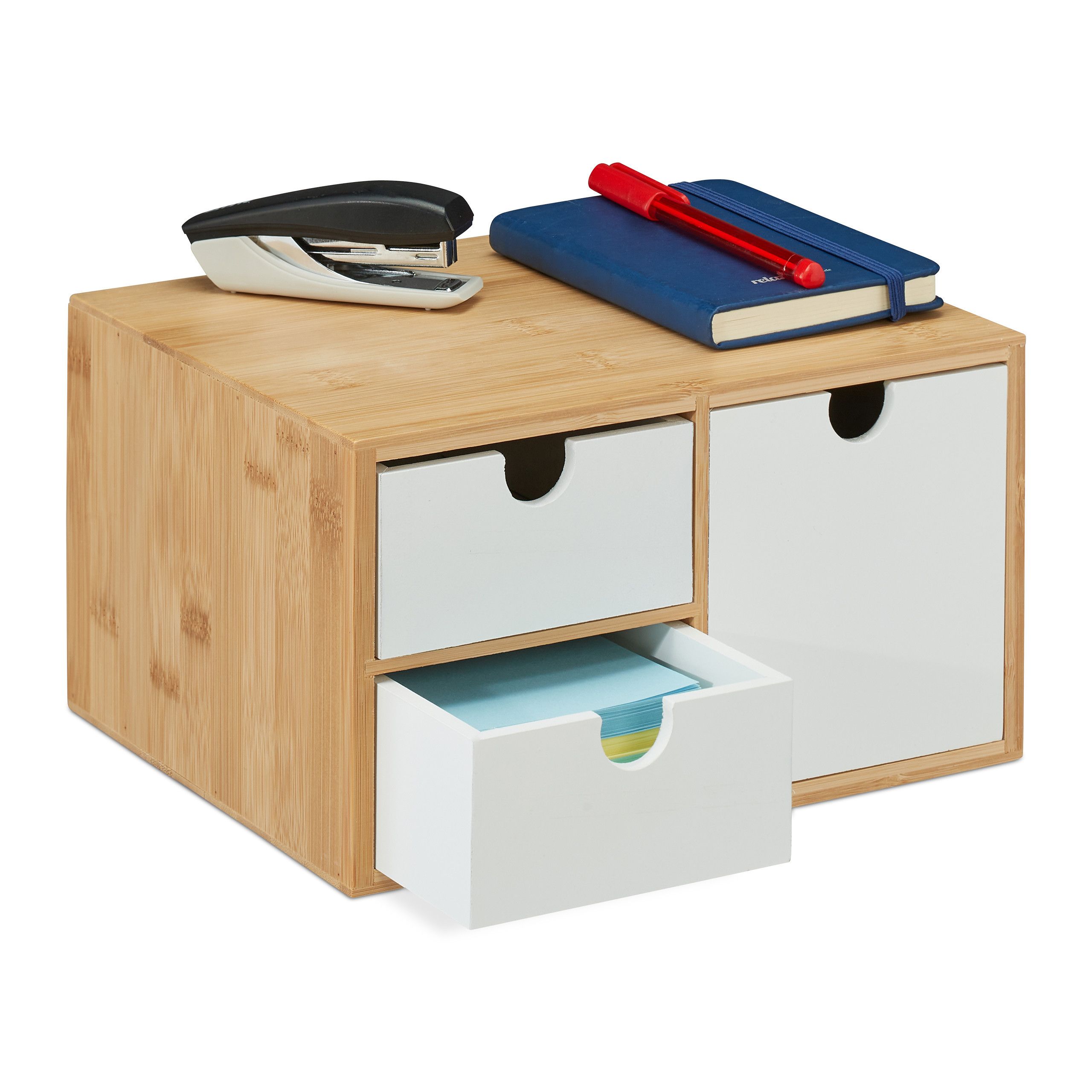 Drawer Box In Natural/white