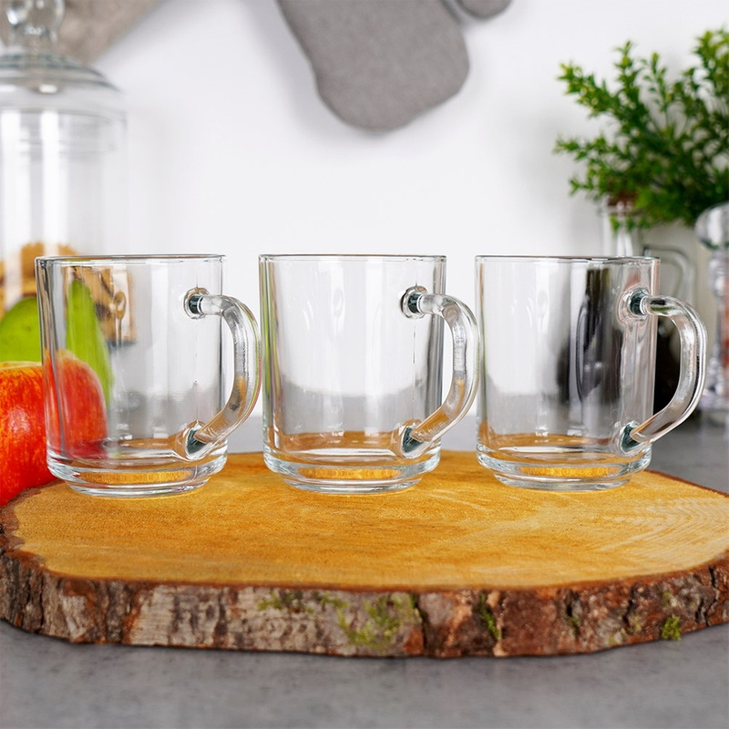 230 ml Koffie- en Theeglazen, Set van 3