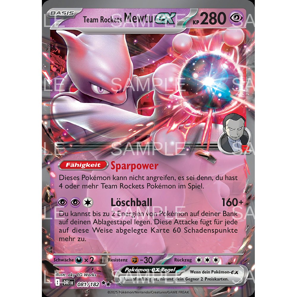 Image of Card 's Ex 081/182 Dri Eternal Double Rare Nm German