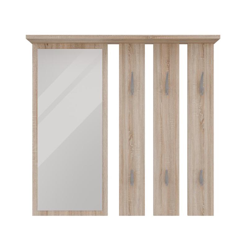 Image of Hanging Wardrobe With Mirror Patrick Oak