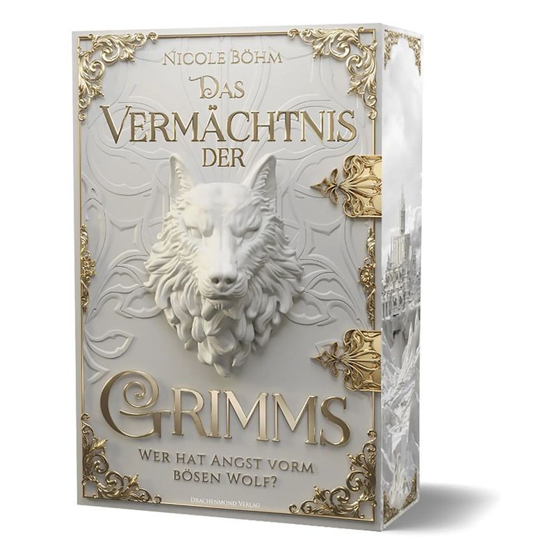 Image of The Grimm Legacy: Who's Afraid Of The Big Bad Wolf - With Color-cut Guarantee - Nicole Böhm - Paperback - The Grimm Legacy - 479 Pages - German - 2024 - Drachenmond Verlag - Ean 9783959918299