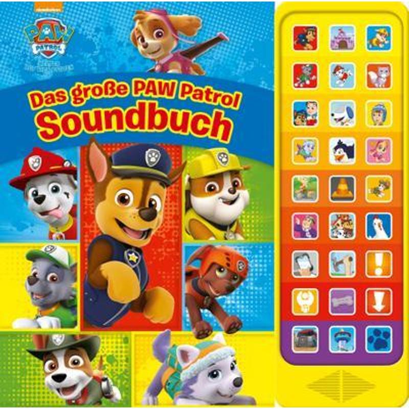 The Big Sound Book - 27-button Sound Book With 24 Pages For Children From 3 Years Old