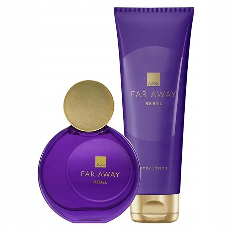 Juego de regalo Avon Rebel: 50 ml de agua + 125 ml de: retailer-supplied image