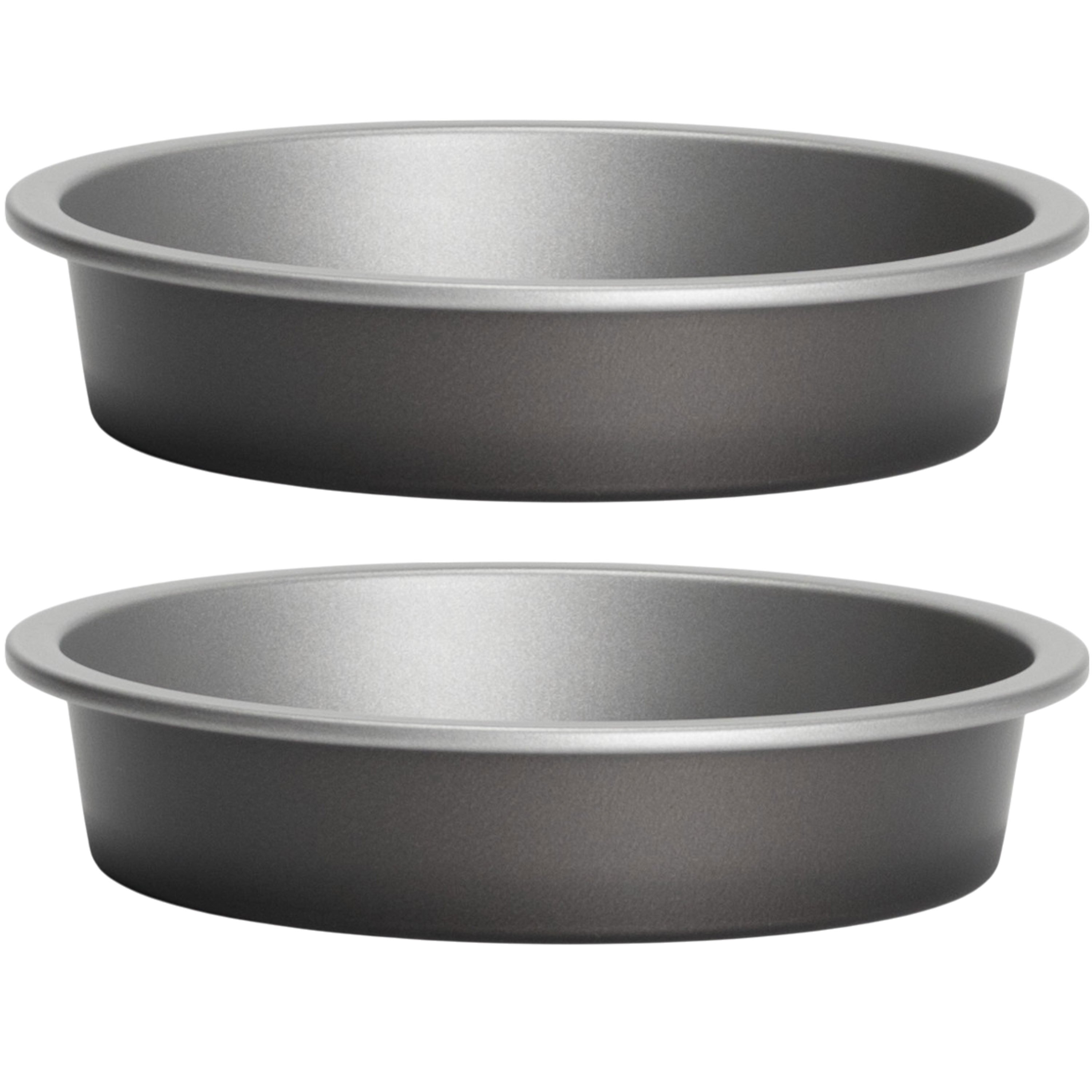 2pcs Of Round Baking Tin Ø17x3.5 Cm For The Hot Air Fryer Air Fryer - Small Accessory Made Of Stainless Steel, Coated Up To 230°c Baking Tin