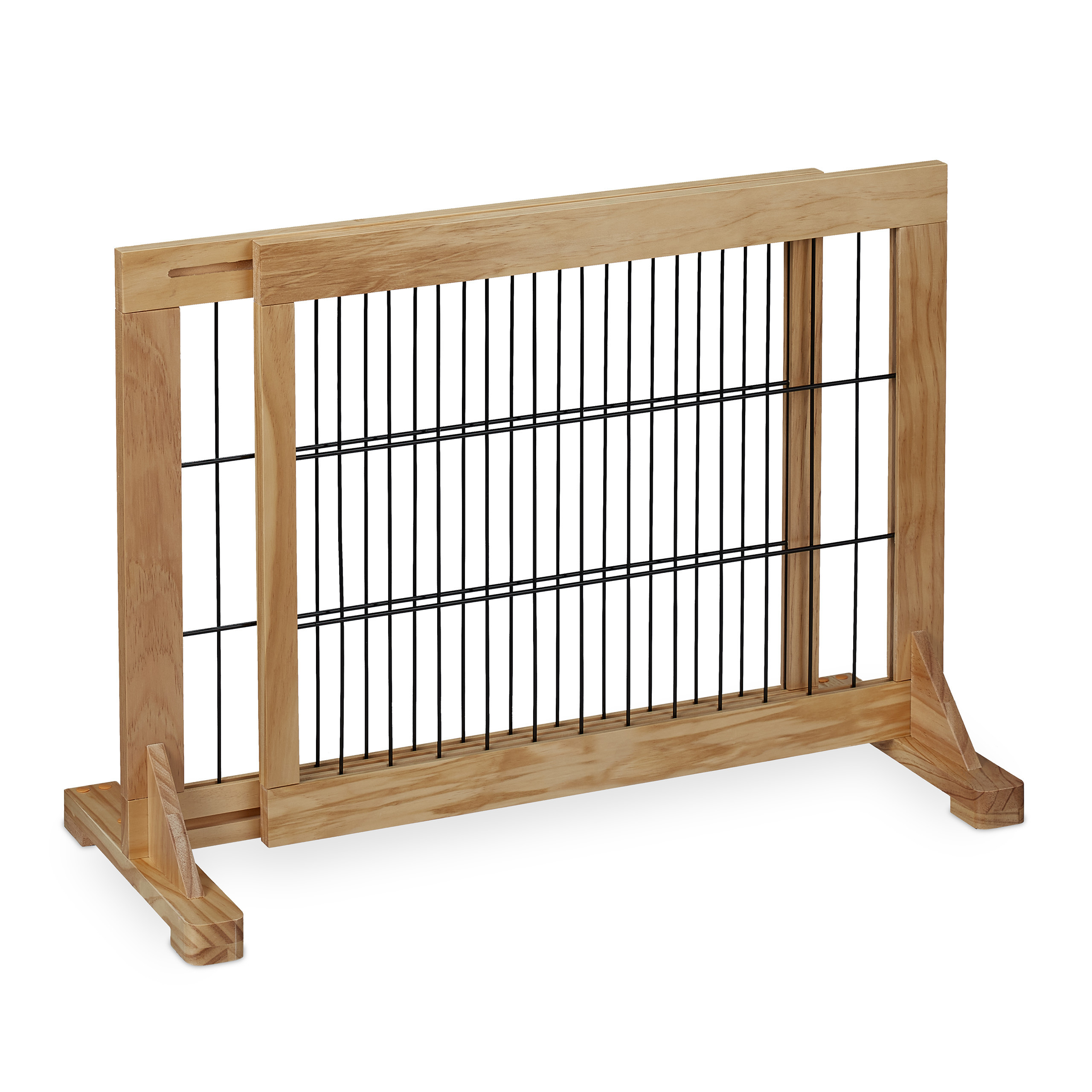 Image of Natural Barrier Gate - (w)70-108 X (h)56 X (d)32 Cm