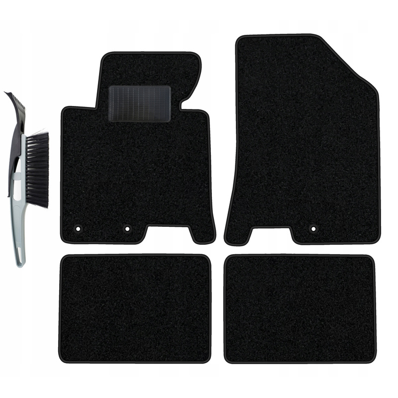 Velour Floor Mats Complete Set For I40 2011-2019