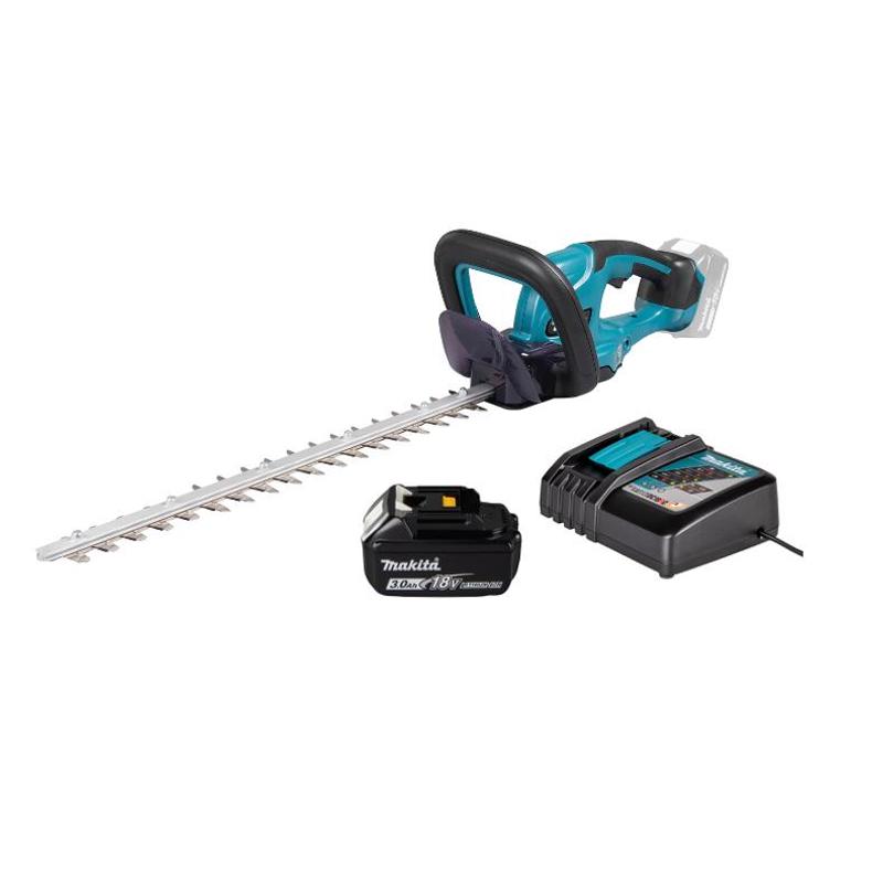 Makita Duh507rf 18v Cordless Hedge Trimmer – 500mm Cutting Length, With 3ah Battery And Charger