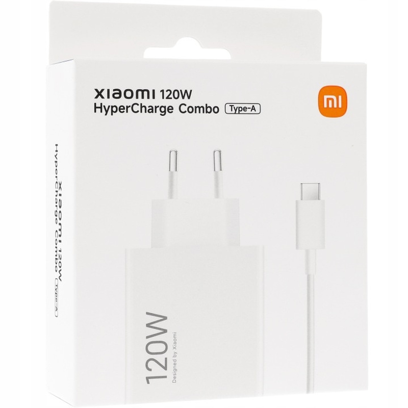 Image of Xiaomi 120w Fast Charger Combo Usb-a + Usb-c Cable