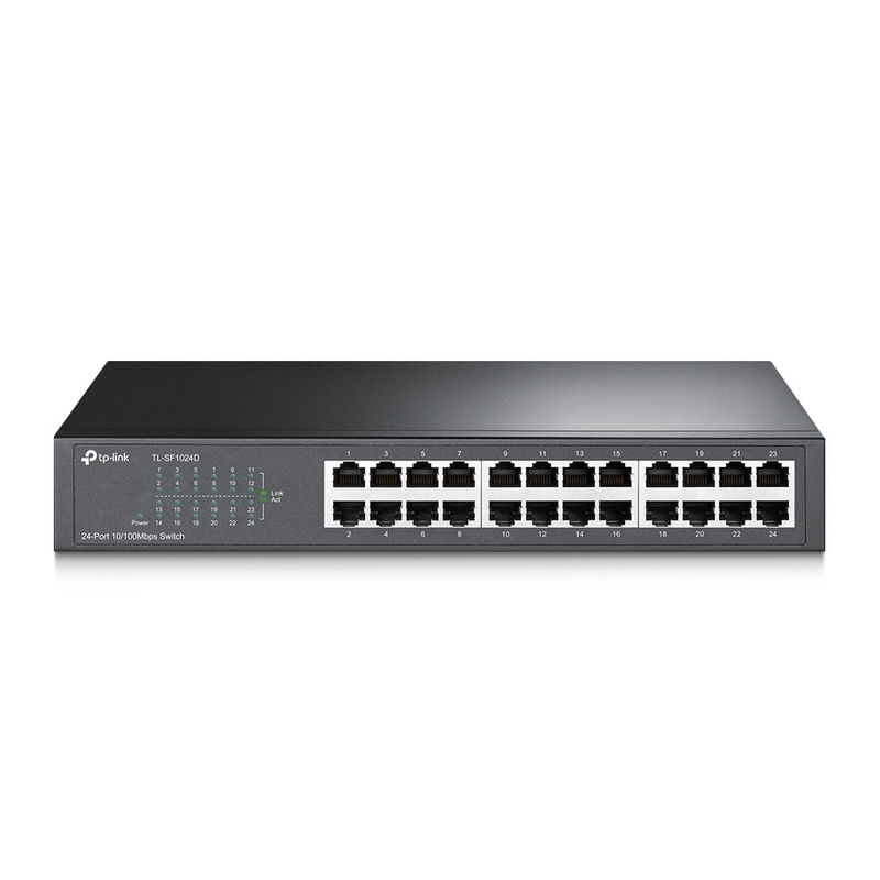Image of Tp-link Tl-sf1024d 24-port 10/100 Rackmount Unamanged Switch V3