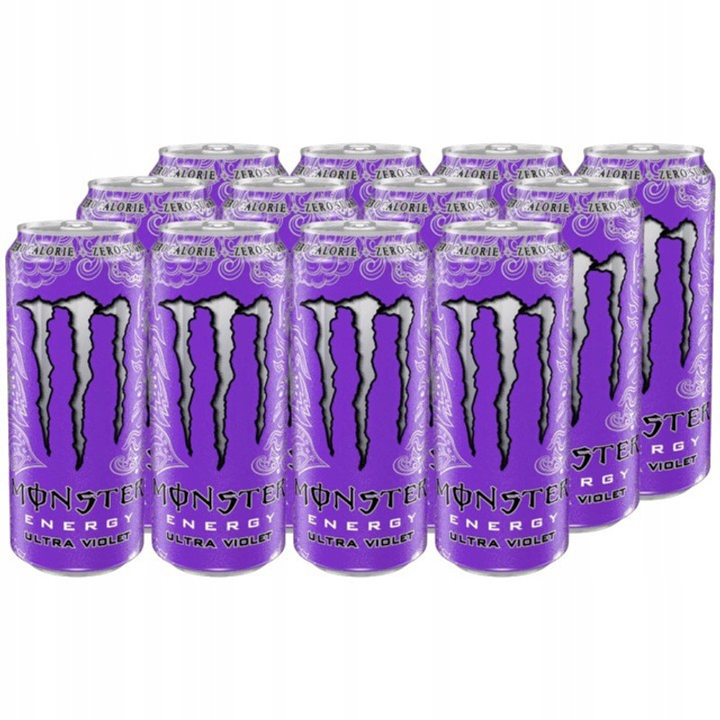 Image of Monster Ultra Violet Energy Drink 500ml X 12pcs
