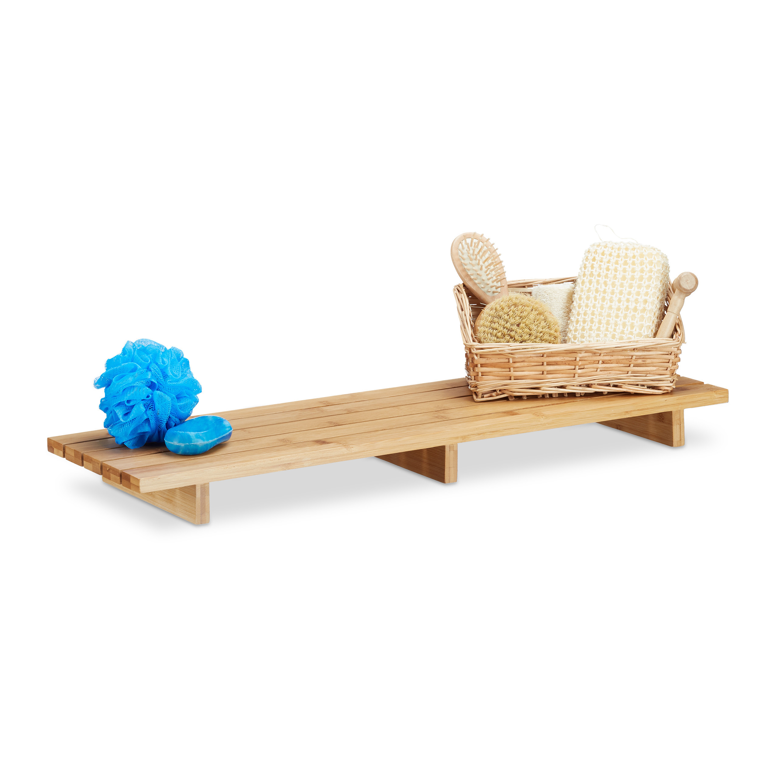 Bathtub Tray In Natural - (w)70 X (h)6 X (d)22 Cm
