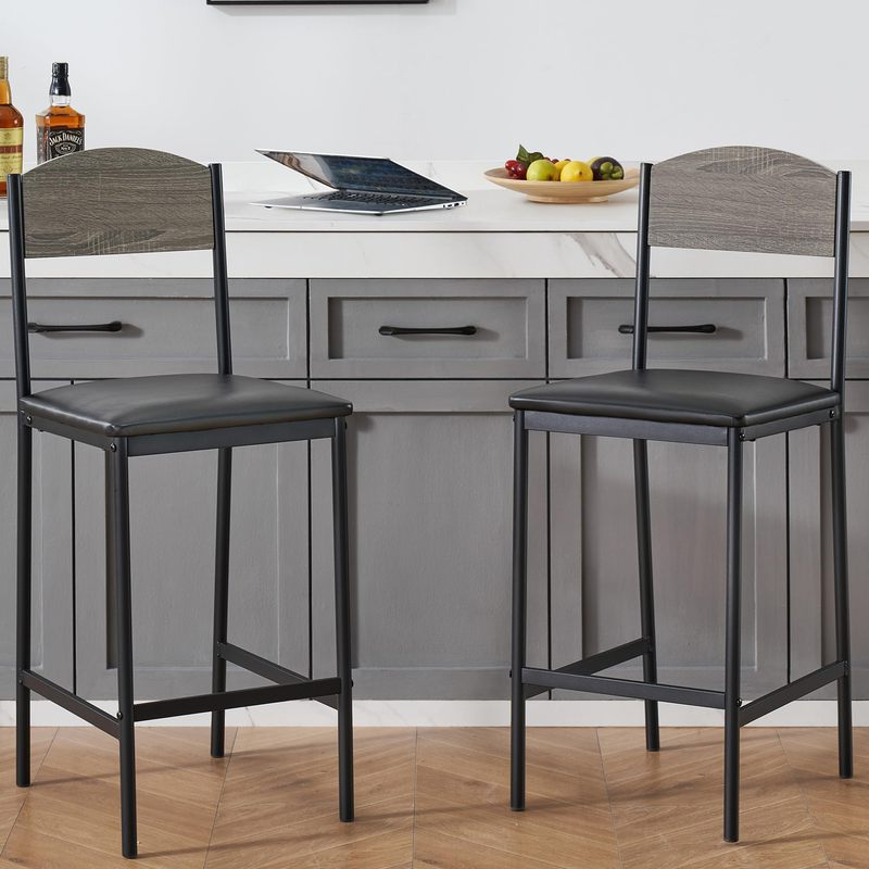 1 +iron+sponge+ Leather 1+2 Bar Tables And Chairs