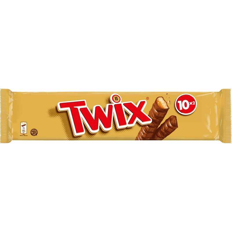 Twix 10x (2x25g)=500g