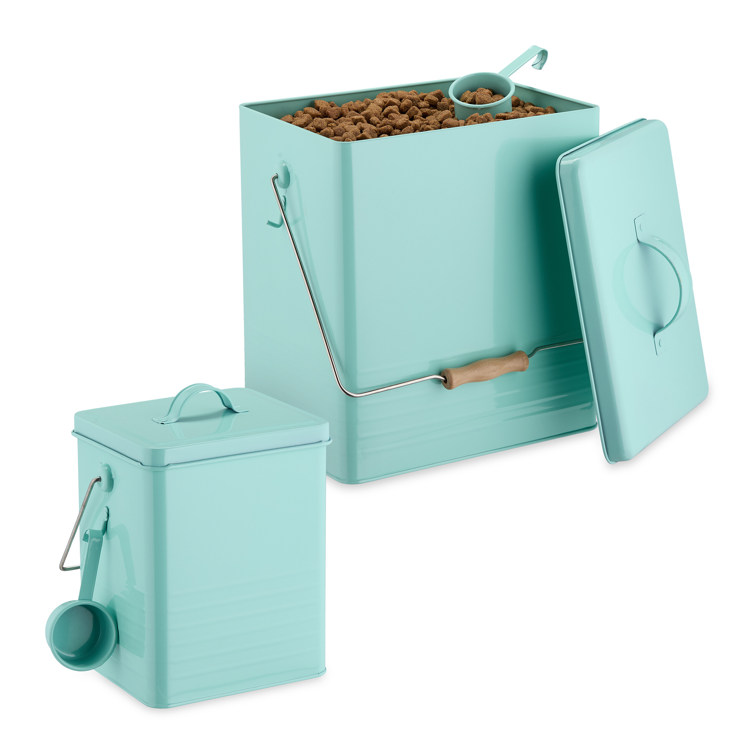 2-piece Feeder Box Set In Turquoise