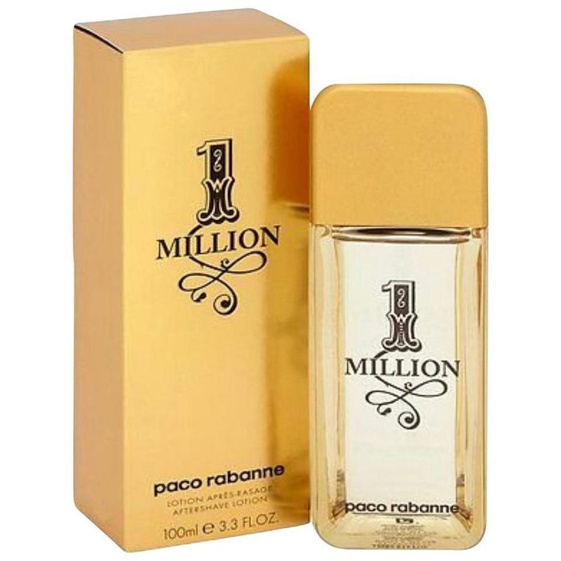 Paco Rabanne 1 Million 100ml Aftershave Lotion Splash for Men