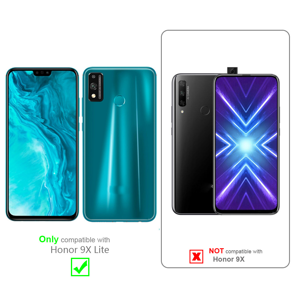 Coque Souple Silicone Pour HONOR 9X (EU) - Kwmobile - Noire - Neuf
