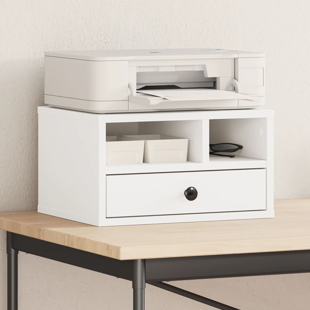Image of Vidaxl Printer Stand Printer Table Printer Holder Printer Shelf Printer Stand Printer Tray Printer Storage Printer Stand With Storage Space Printer Table With Storage Space Printer Shelf