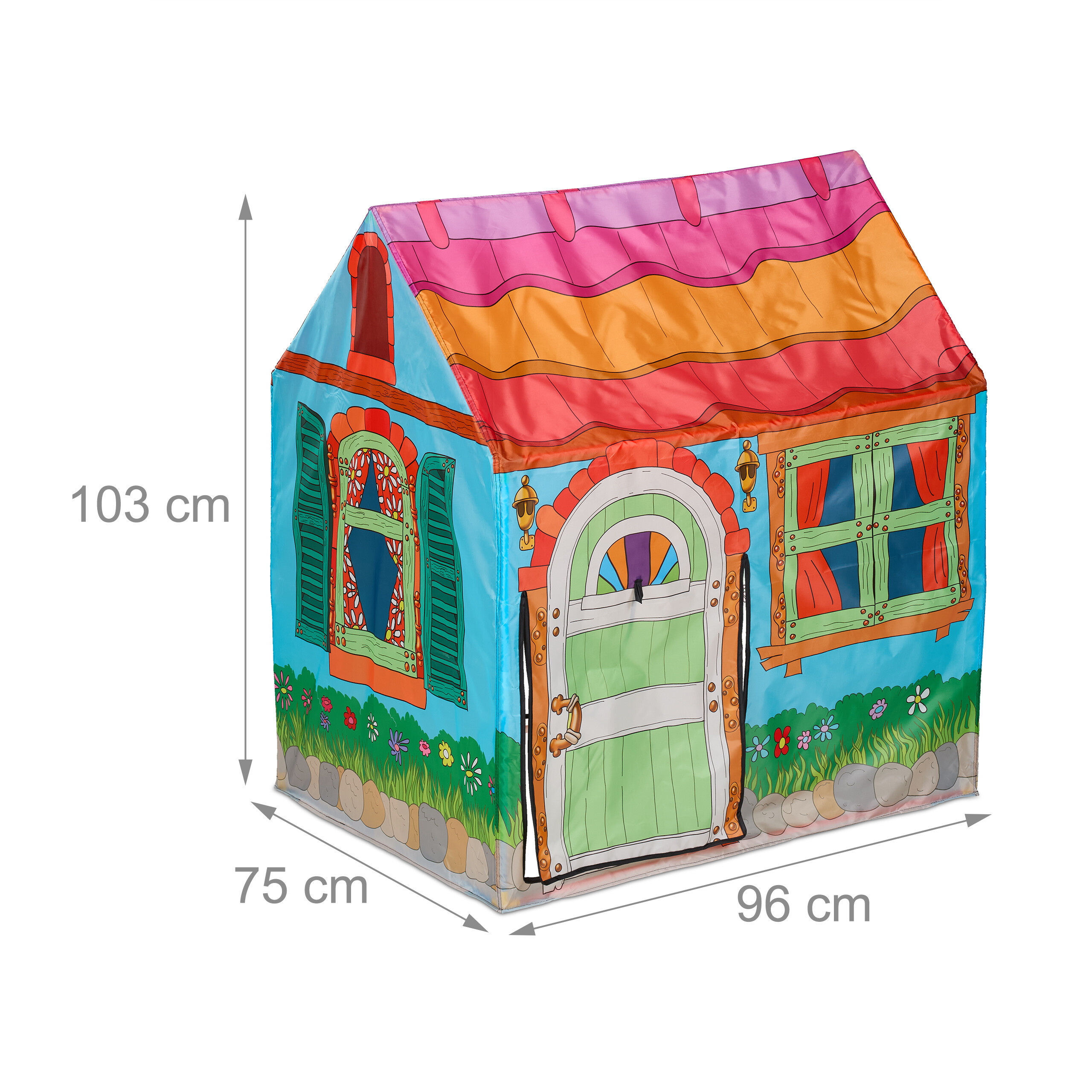 Play Tent 'Country House' in Multicolor