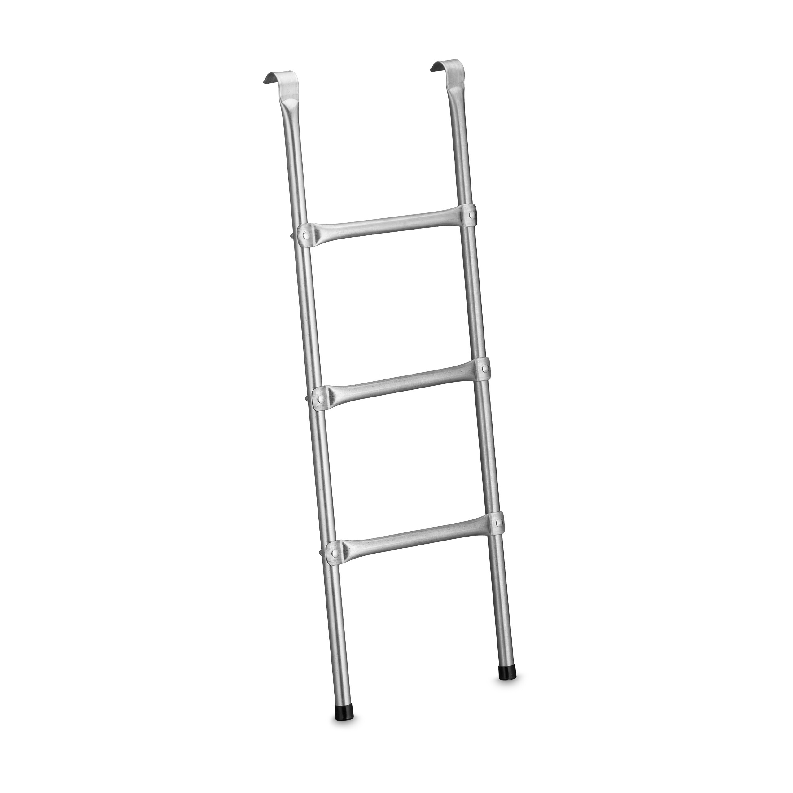 E-shop Trampolin Leiter in Silber - 96 cm
