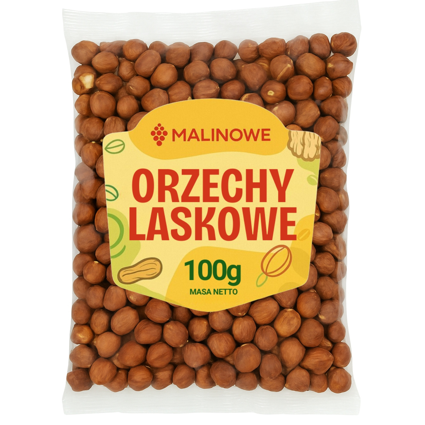 Image of Hazelnuts Shells 100g Excellent Premium Quality