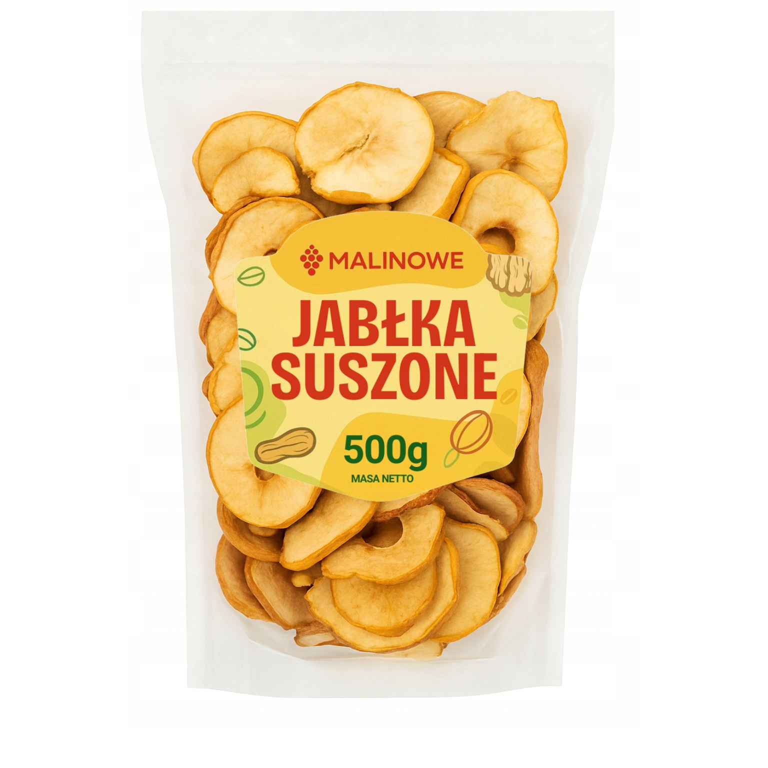 Image of Dried Apples 500g Chips, Premium Quality
