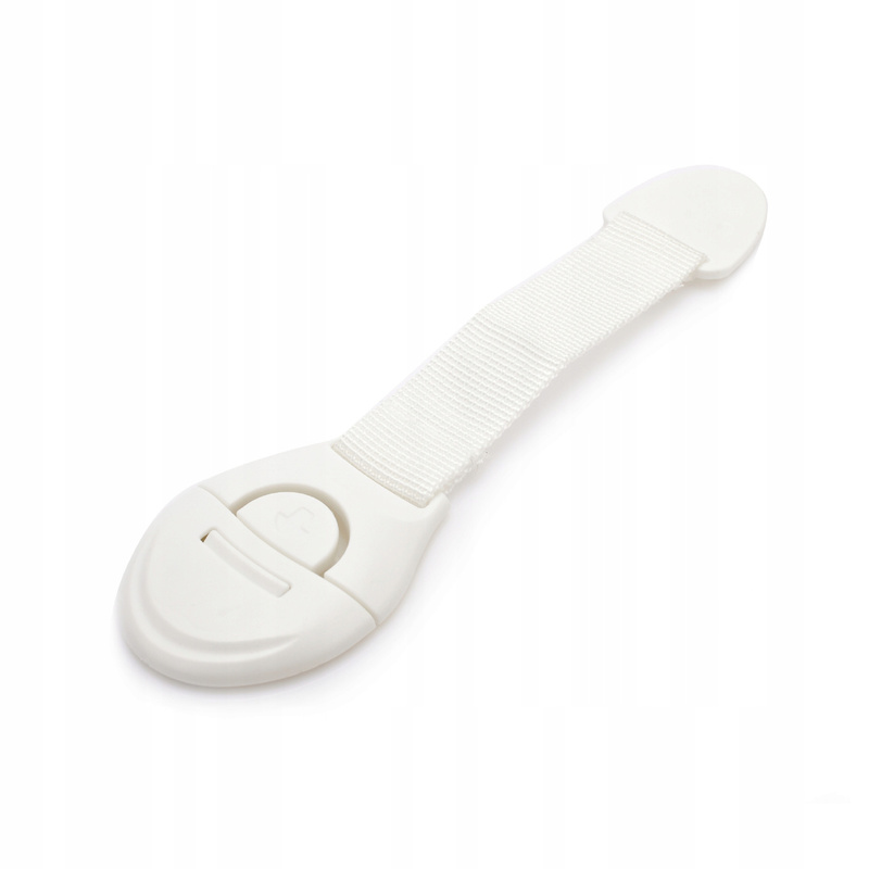 10x Bijele Brave za Ormariće Ladice Vrata Sigurnosne Bravice za Djecu Snažno Ljepljivi Namještaj Sigurnost